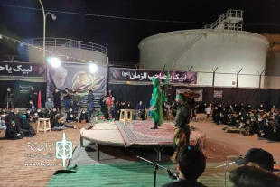 اجرای تعزیه‌خوانی در دهه‌ی اول محرم در شهرستان بیرجند  2