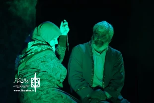 نمایش «تو را نشان دادم انگشتم از هوش رفت» دومین اجرای روز اول پانزدهمین جشنواره تئاتر خراسان جنوبی 4