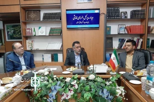 دیدار کاظم نظری با اعضای هیئت‌مدیره انجمن‌های نمایشی خراسان جنوبی 3