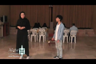 پایان اجرای عموم نمایش «سقوط در کویر» در شهرستان بشرویه 7