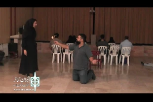 پایان اجرای عموم نمایش «سقوط در کویر» در شهرستان بشرویه 8